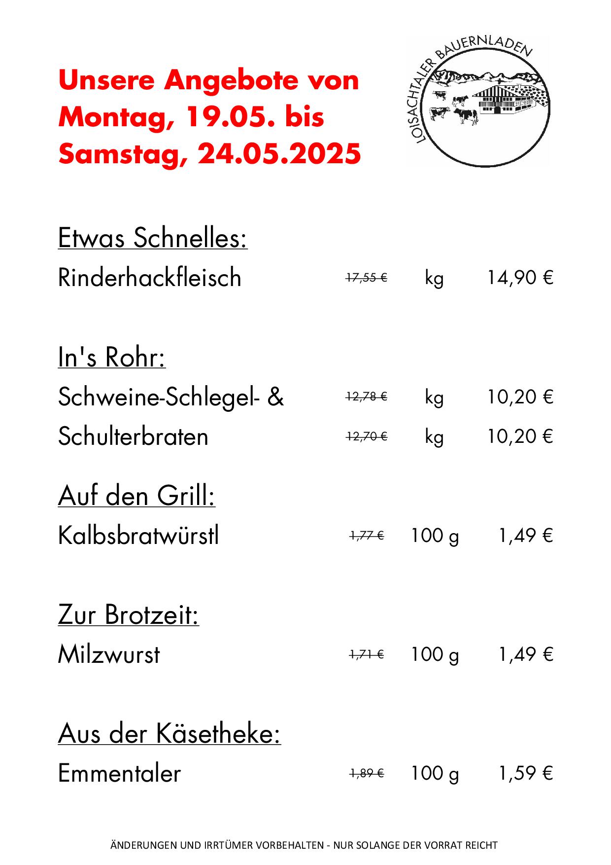 KW 21 19.05.-24.05.2025
